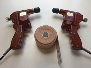 Oscillating Massage Gun & tape